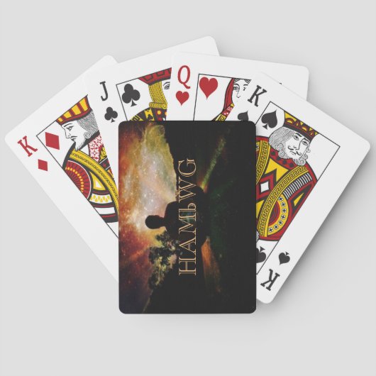 HAMbyWhiteGlove - Spelkaarten - HAMbWG Pokerkaarten (Achterkant)