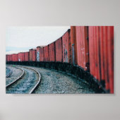 Hamden Train Yards Poster (Voorkant)