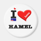 HAMEL - I Love Magneet (Voorkant)