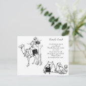 Hamel's Camel Limerick Briefkaart (Staand voorkant)