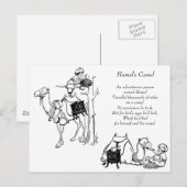 Hamel's Camel Limerick Briefkaart (Voorkant / Achterkant)