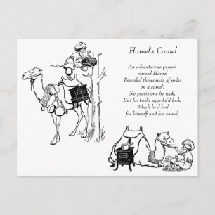 Hamel's Camel Limerick Briefkaart