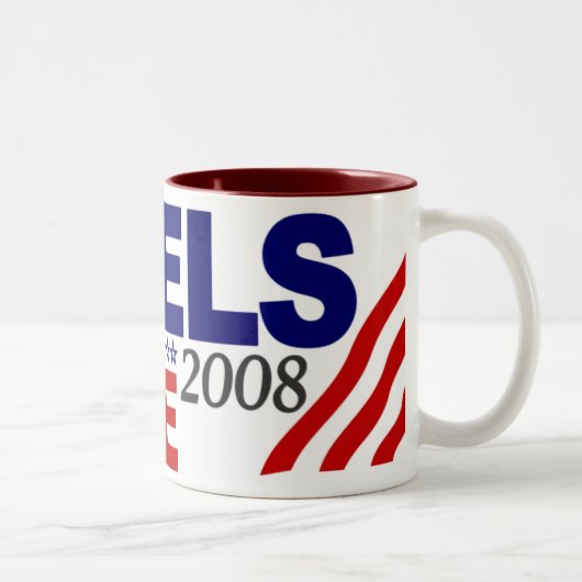 Hamels Lidge 2008 Tweekleurige Koffiemok (Rechts)