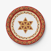Hamentashen Star of David Paper Bord (Voorkant)