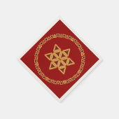 Hamentashen Ster van David Paper Napkins Servet (Hoek)