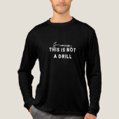 Hamer - Dit is geen boor Tri-Blend Shirt (Voorkant volledig)