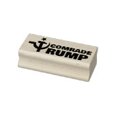Hamer en sikkel Donald Trump Rubberstempel (Stempel)