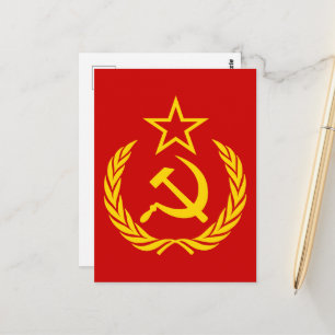 Hamer en Sikkel, USSR, CCCP, Communisme Briefkaart