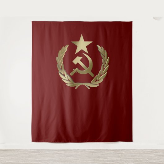 Hamer en sikkel wandkleed (Voorkant)