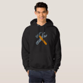 Hamer en Sleutel Hoodie (Voorkant volledig)