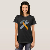 Hamer en Sleutel T-shirt (Voorkant volledig)