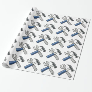 Hamer- en Wijnwerkpapier Cadeaupapier