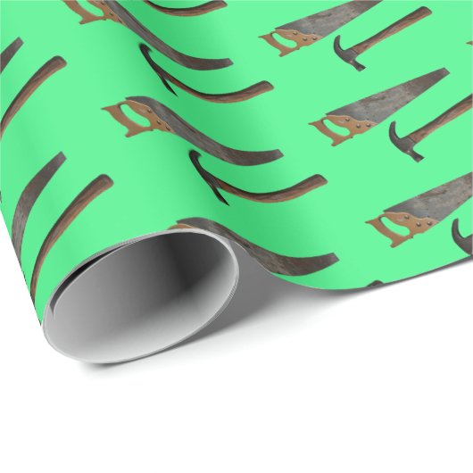 Hamer en Zag, Gereedschap Cadeaupapier (Rol Hoek)