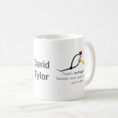 Hamer en zap-strap koffiemok (Voorkant rechts)