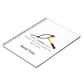 Hamer en zap-strap notitieboek (Linkerzijde)