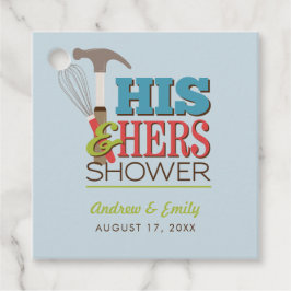 Hamer Gardeerkwast Set voor Bruidspaar Bruiloft Bedankjes Labels