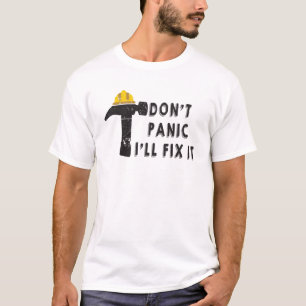 Hamer - Geen Paniek, Ik Repareer Het T-Shirt