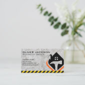 Hamer Home Logo | Bouw Visitekaartje (Staand voorkant)