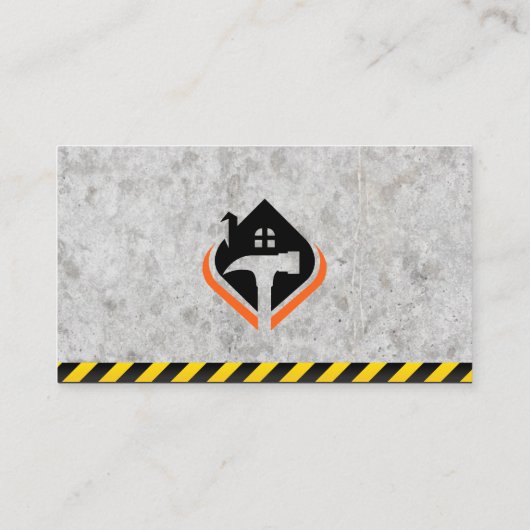 Hamer Home Logo | Bouw Visitekaartje (Achterkant)