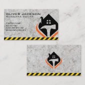 Hamer Home Logo | Bouw Visitekaartje (Voorkant / Achterkant)