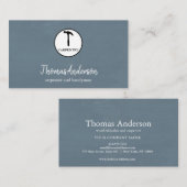 Hamer Houten Carpenter Bouw Visitekaartje (Voorkant / Achterkant)