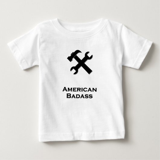 Hamer moersleutel American Badass zwart (Voorkant)