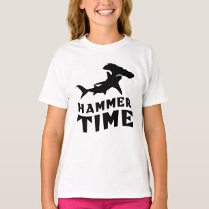 Hamer Tijd Ontwerp voor Hamerhaai Liefhebbers T-shirt