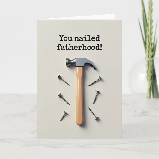 Hamer Vaderdag Kaart (Voorkant)