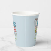 Hamer Whisk Handy Couple Douche Papieren Bekers (Rechts)