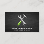 Hamer Wrench Bouw Timmerwerk Gereedschap Visitekaartje (Voorkant)