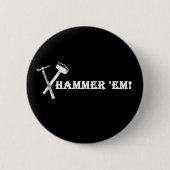 Hamer ze! Funky Button (Voorkant)