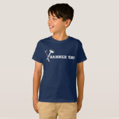 Hamer ze! Funky T-shirt (Voorkant volledig)
