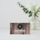 hamerbeitelzaag | Hout Visitekaartje (Staand voorkant)