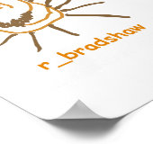 hameren op postshaw poster (Hoek)