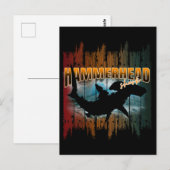 hamerhaai briefkaart (Voorkant / Achterkant)