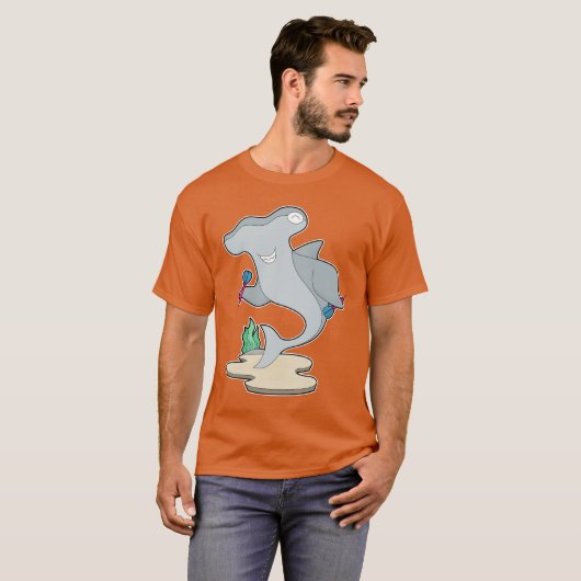 Hamerhaai Darts Dart T-shirt (Voorkant volledig)