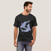 Hamerhaai doodle t-shirt (Voorkant volledig)