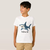 Hamerhaai Kids T-Shirt (Voorkant volledig)