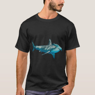 Hamerhaai Kleur Print T-shirt