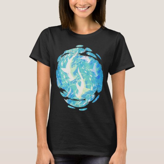 Hamerhaalmigratie T-shirt (Voorkant)