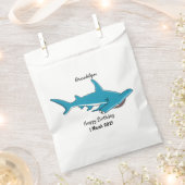 Hamerhaathaai cartoon illustratie bedankzakje (Geknipt)