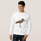Hamerkop-vogelschildering Trui (Voorkant volledig)