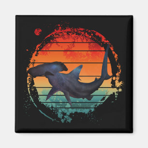 HAMERKOPHAI VINTAGE ZONSONDERGANG MAGNEET