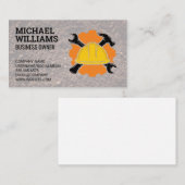 hamermoersleutel | Hard Pet Logo Visitekaartje (Voorkant / Achterkant)