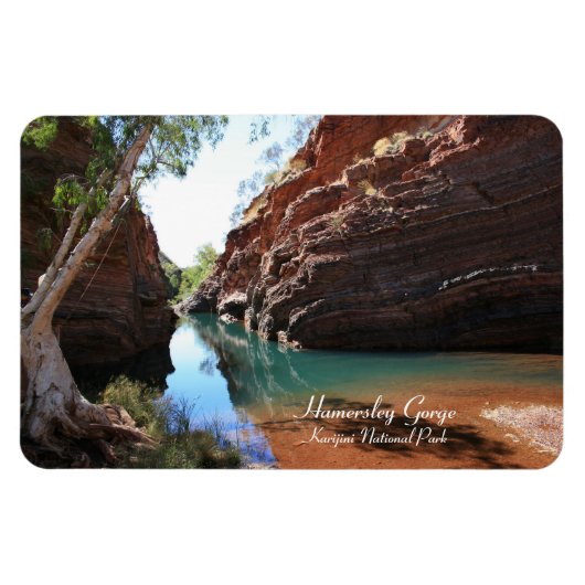 Hamersley Gorge, Karijini National Park - Magnet Magneet (Horizontaal)