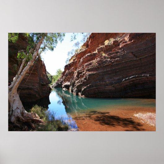 Hamersley Gorge, Karijini National Park - Poster (Voorkant)