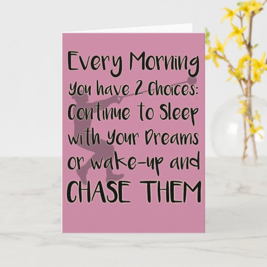 Hamersmijter Gooi Inspirerende Kaart (Gele Bloem)