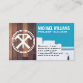 hamerspijker | houtverf | hoofdaannemer visitekaartje (Voorkant)