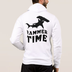 Hamertijd Ontwerp voor hamerhaaienliefhebbers Hoodie