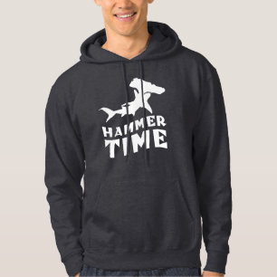 Hamertijd   Ontwerp voor hamerhaaienliefhebbers Hoodie